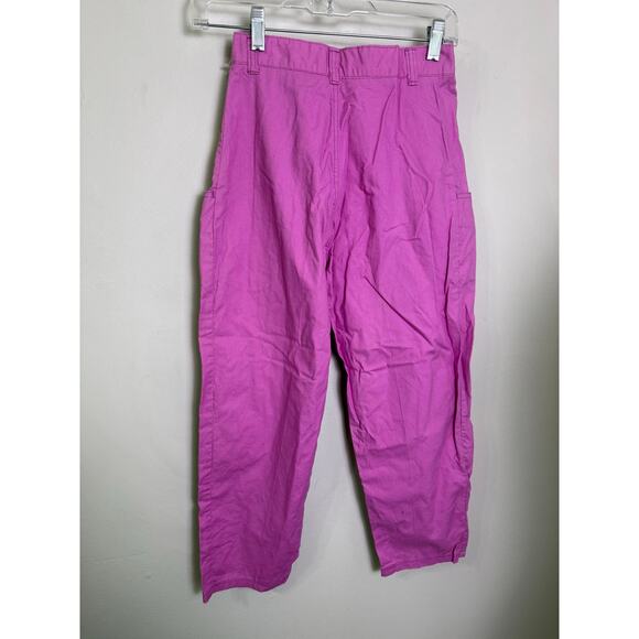 VTG NWT Girls Pink High Waist Pink Pants Sz 7 - Picture 6 of 8